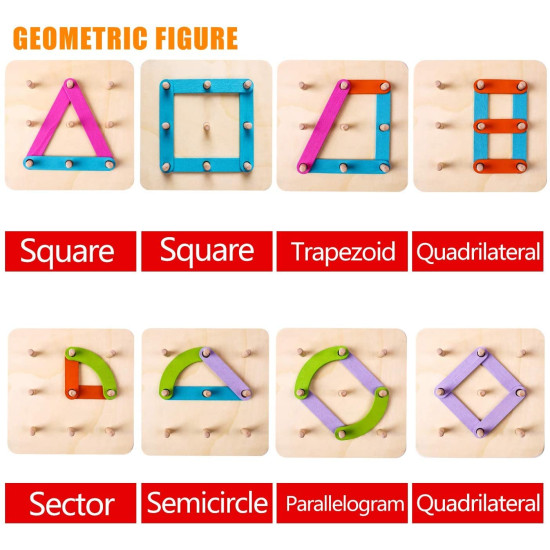 Wooden Alphabet and Numeric Puzzle 28 Pieces  – Educational Learning Toy for Kids