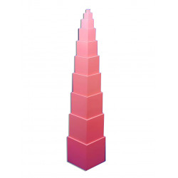 Pink Tower Montessori sensory education